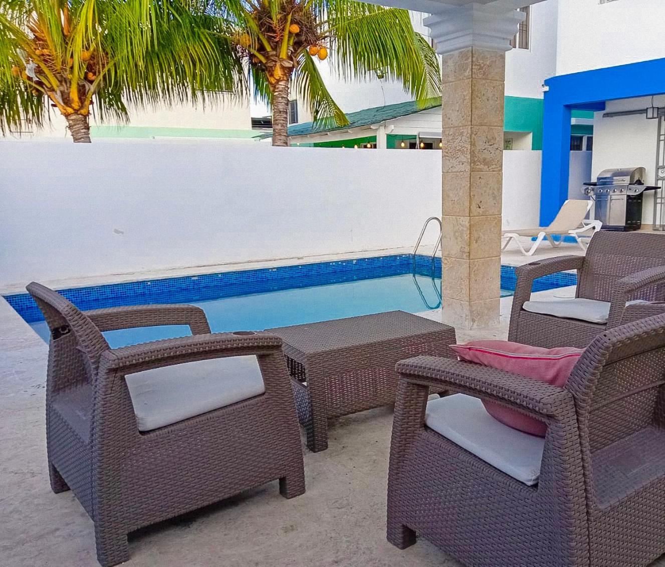 Paraiso Familias Y Amigos Piscina Bbq Villa Punta Cana